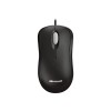 Microsoft Basic Optical Mouse Black - Mouse - optical - 3 button(s) - wired - USB - black P58-00022